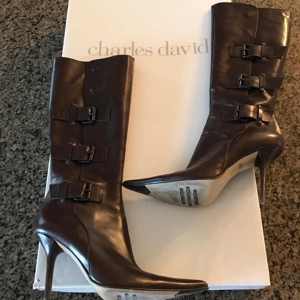 Charles David boots.